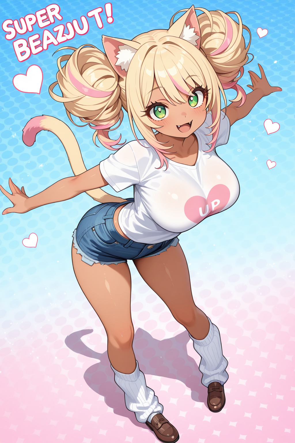 猫耳になってしまった桃ちゃん♡