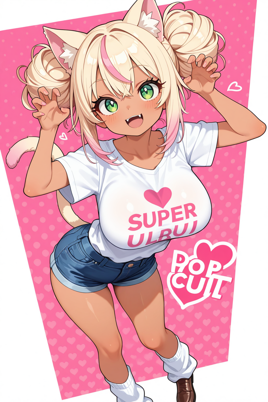 猫耳になってしまった桃ちゃん♡