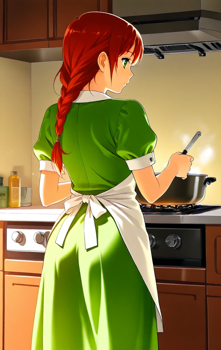 料理をする女の子 | の人気AIイラスト・グラビア