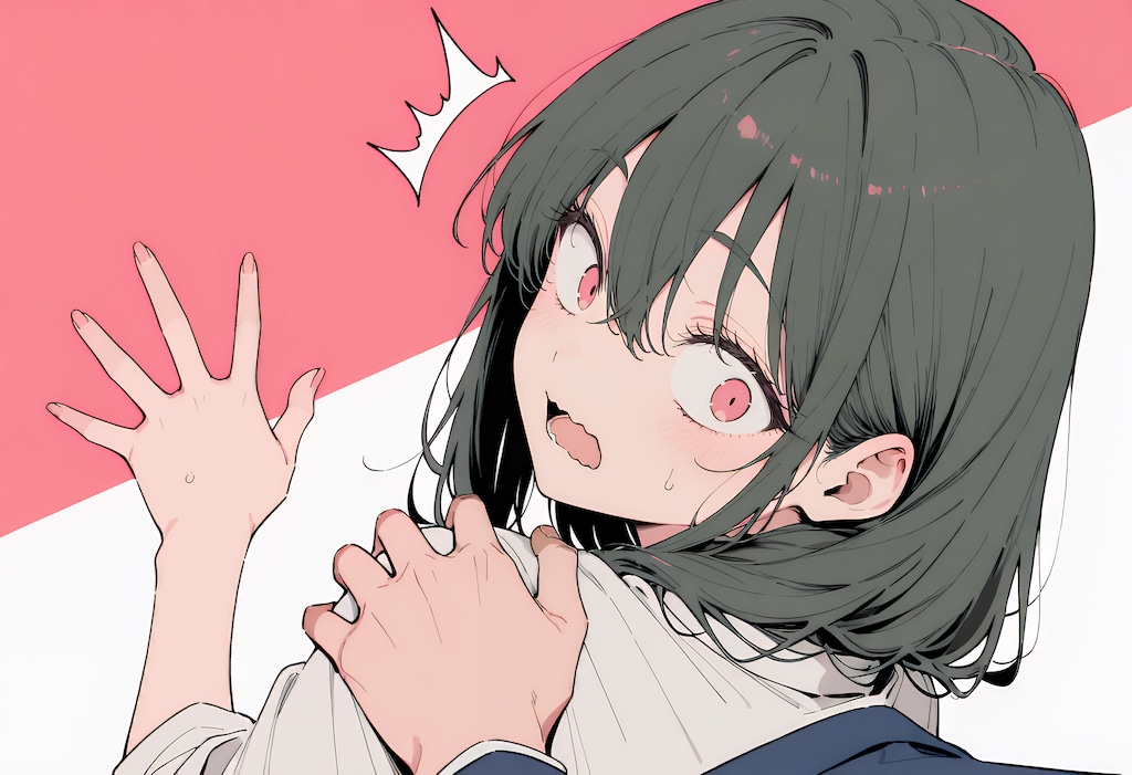 ガシッ