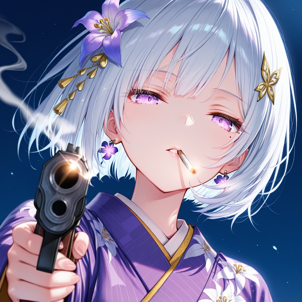 着物×着物×銃