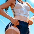 陸上部女子㉑ 4枚目