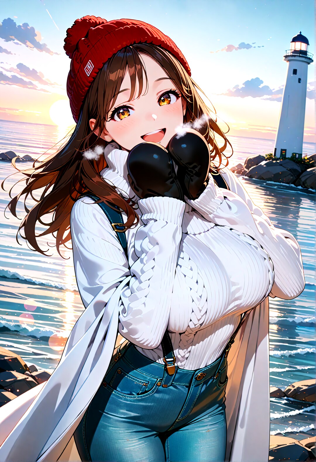 ご来光と最高の笑顔