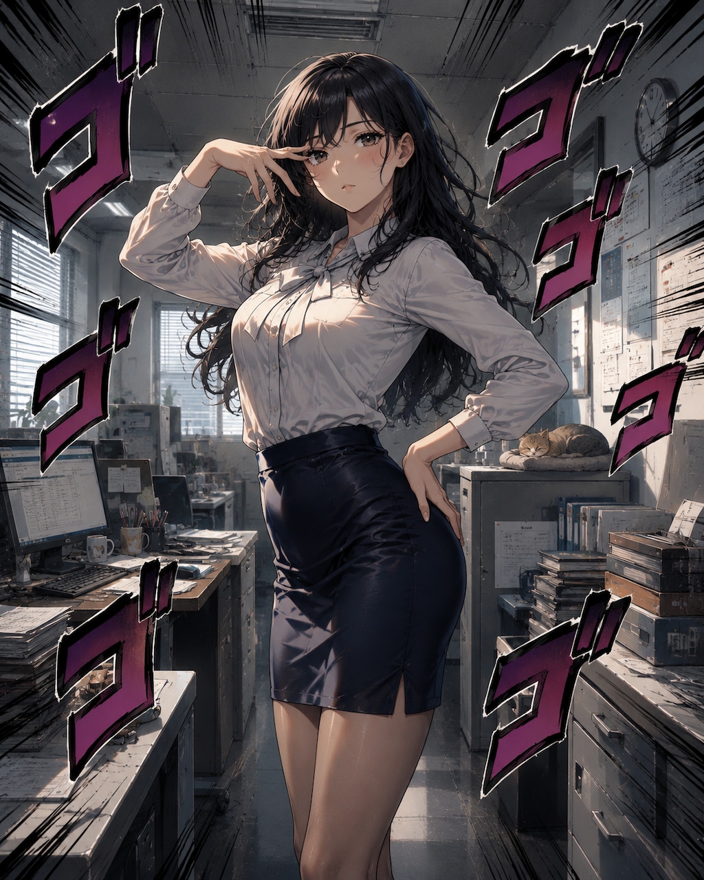 会社員ちゃんの幽波紋