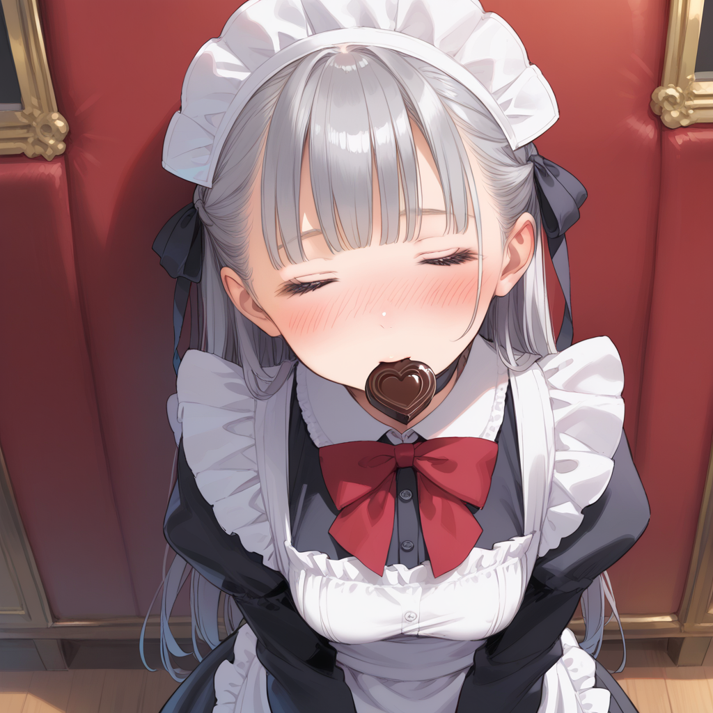 チョコだぞ、ご主人！