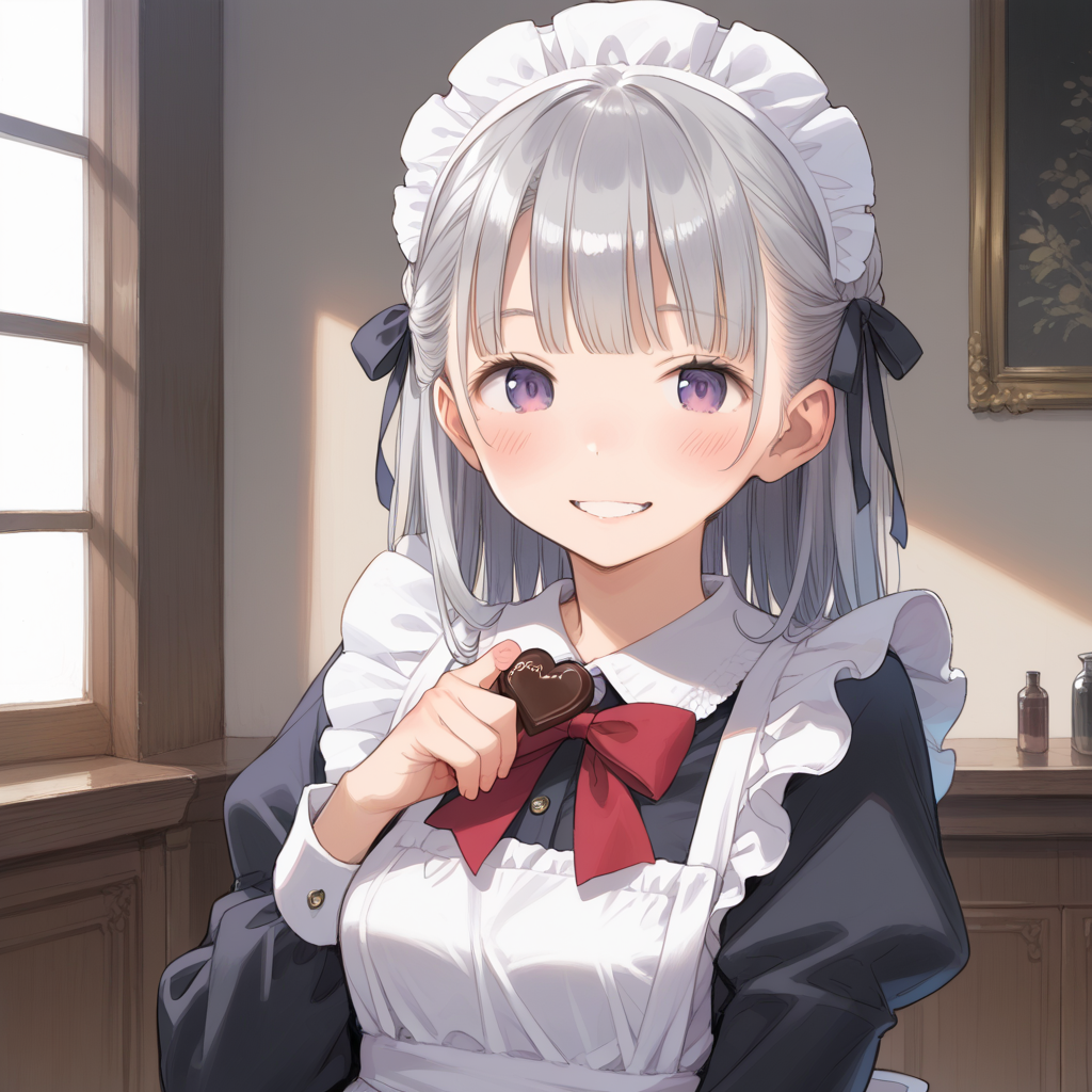 チョコだぞ、ご主人！ | の人気AIイラスト・グラビア