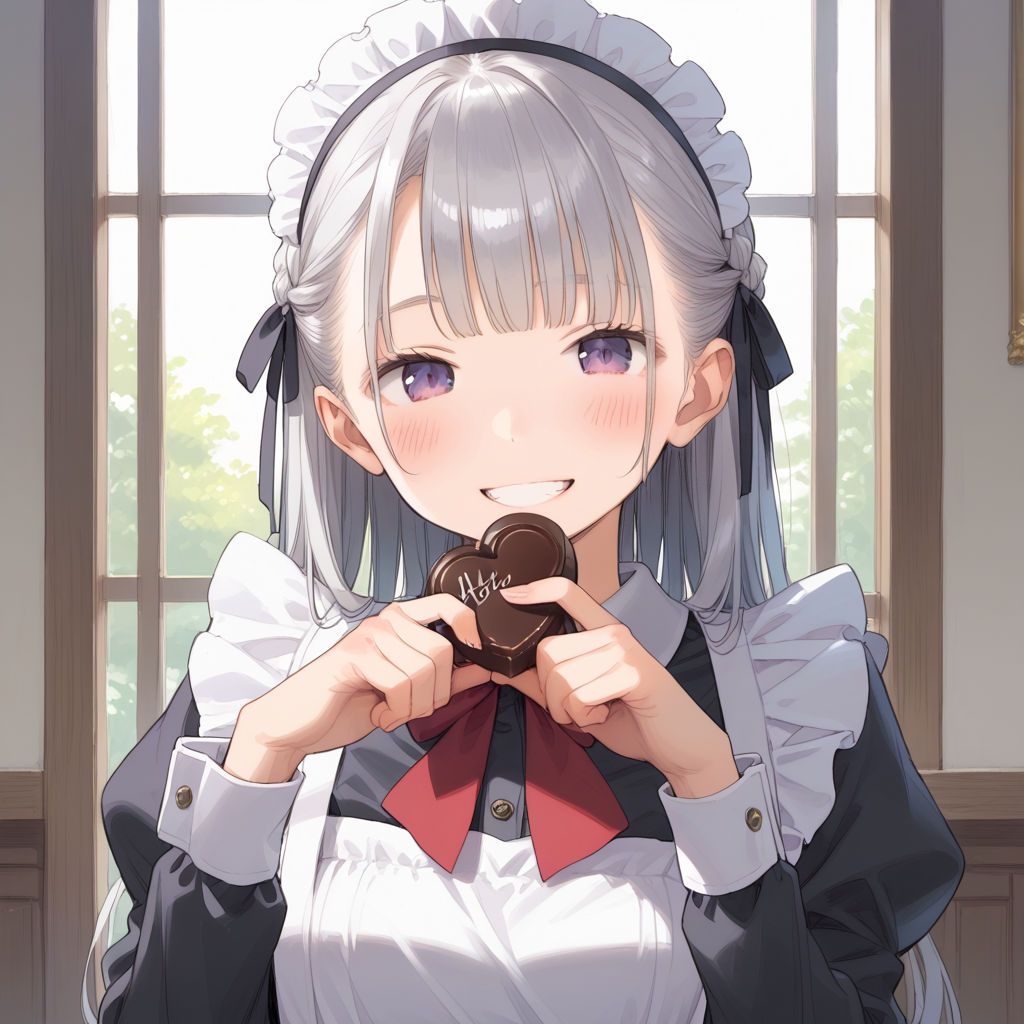 チョコだぞ、ご主人！