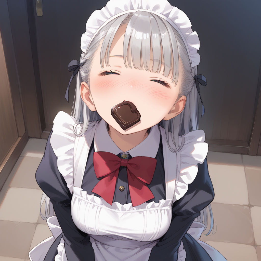 チョコだぞ、ご主人！