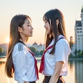 大人でも制服で修学旅行 3枚目