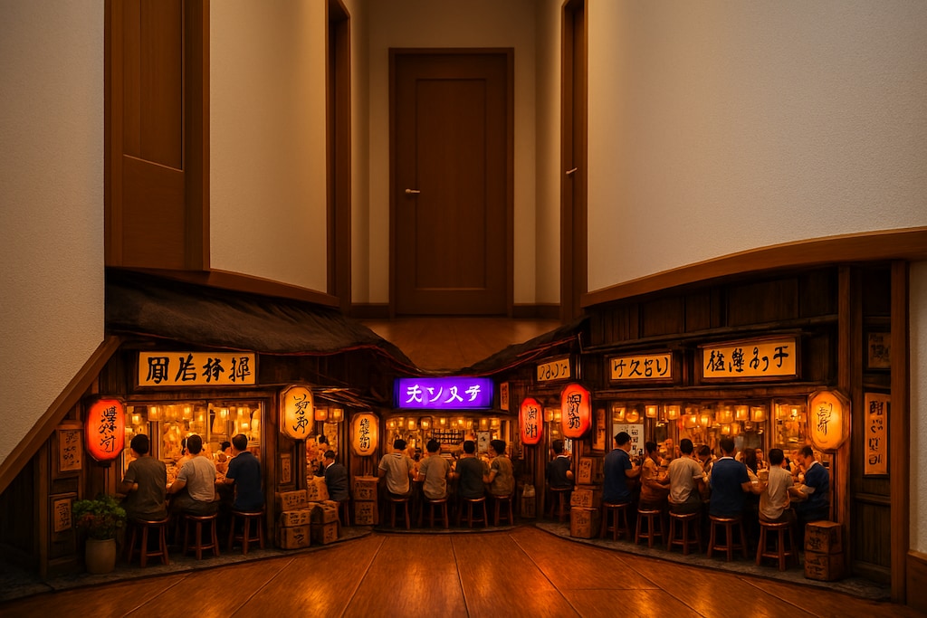 ソファの下の居酒屋