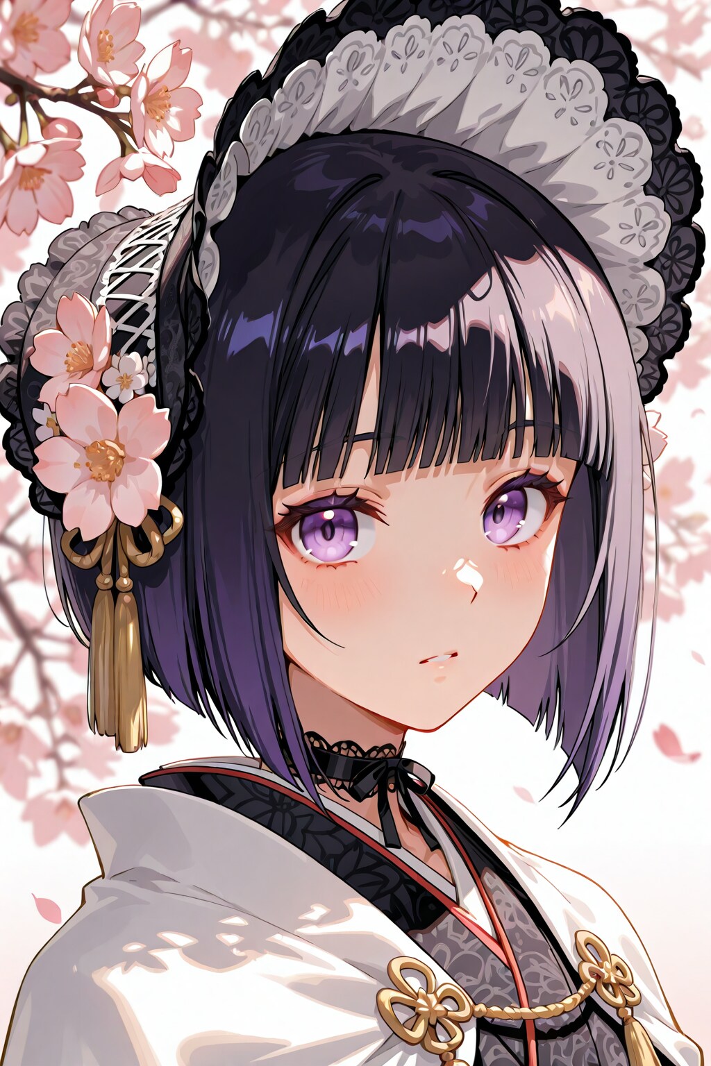 BONSAIゴシック着物ちゃん | の人気AIイラスト・グラビア