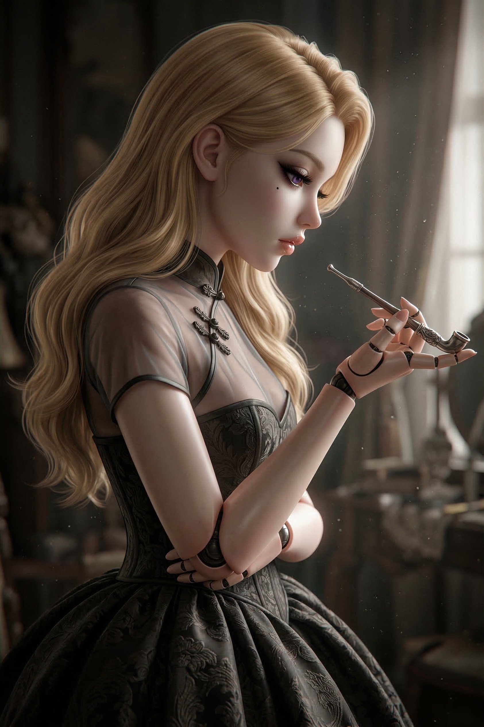 琥珀の静寂 | の人気AIイラスト・グラビア