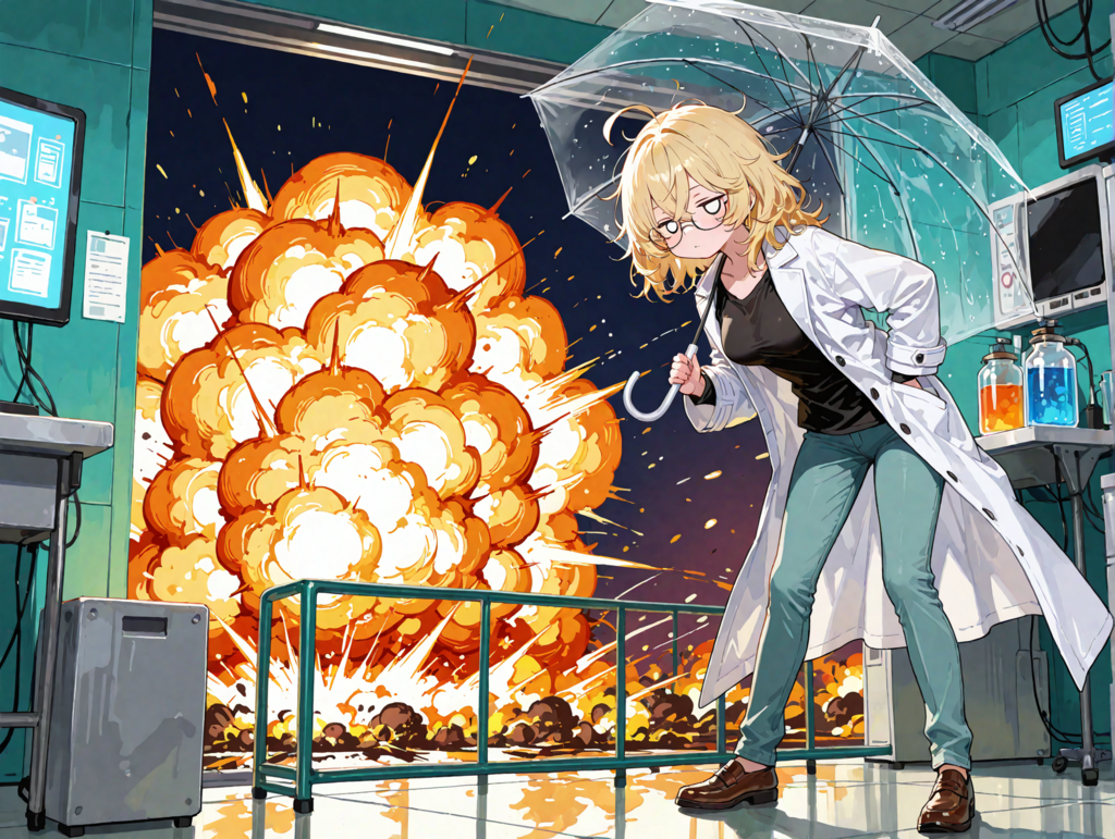 よくわからないビニール傘の使い方