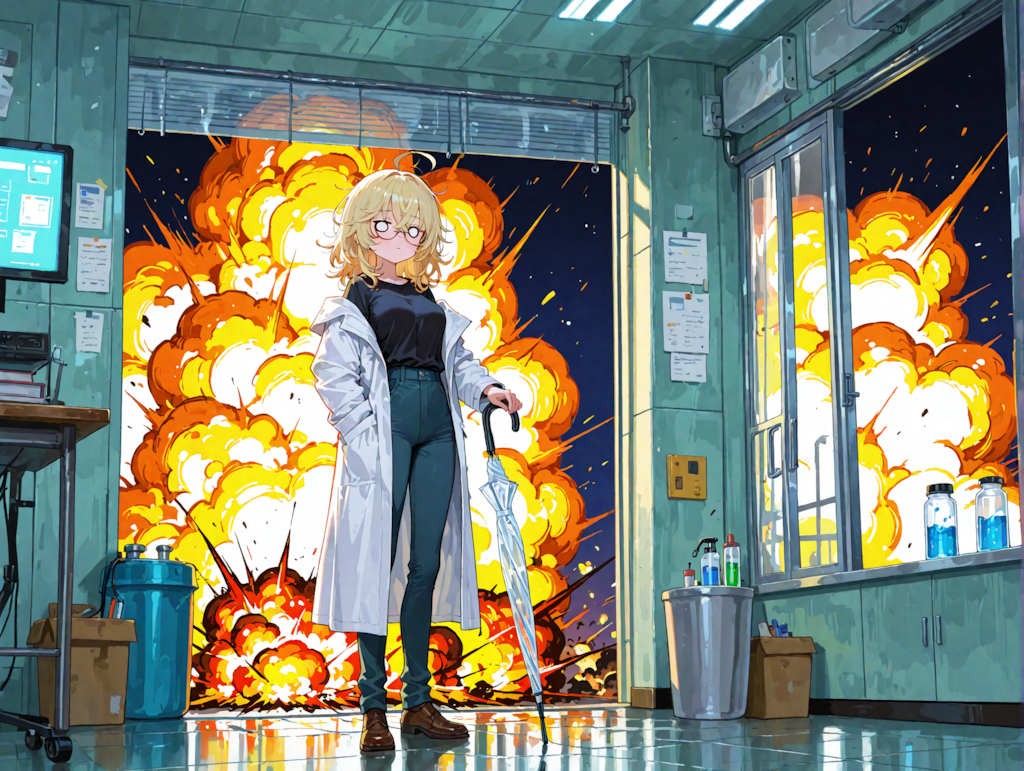 よくわからないビニール傘の使い方