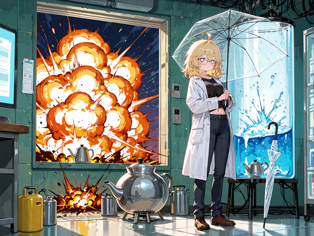 よくわからないビニール傘の使い方