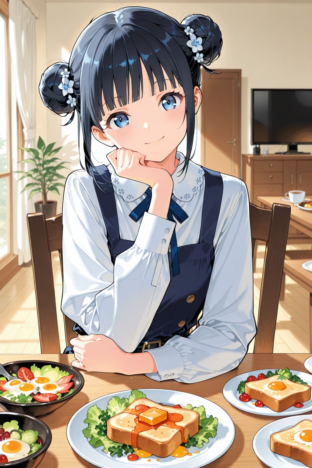 おだんごちゃん🍡✨と朝ごはん🍚✨　4/23