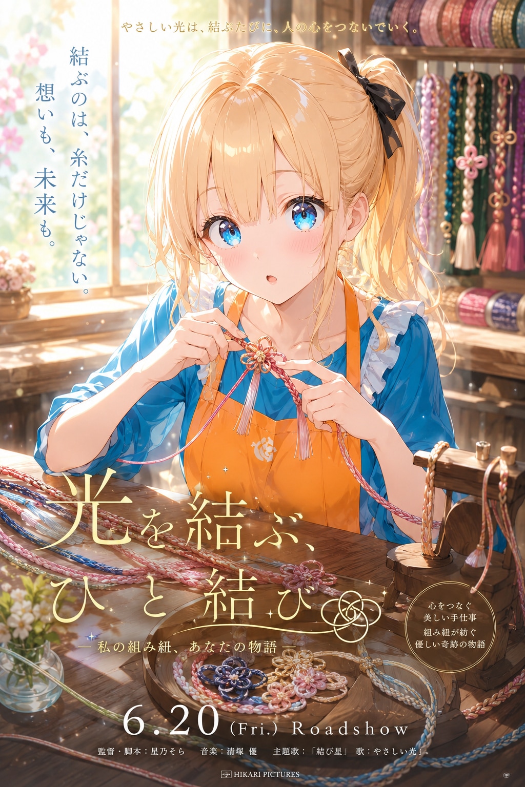 光を結ぶ、ひと結び