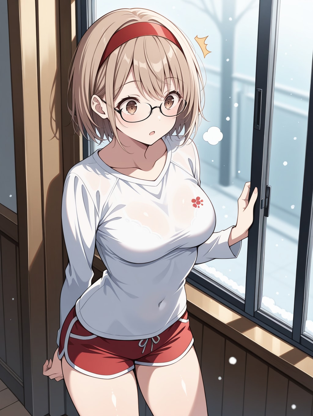 【今日の腹筋】雪すごっ！