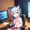 ゲーミング猫耳 2枚目