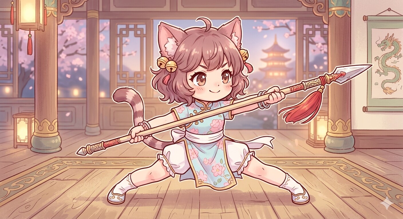 ケモミミカンフー87 | の人気AIイラスト・グラビア