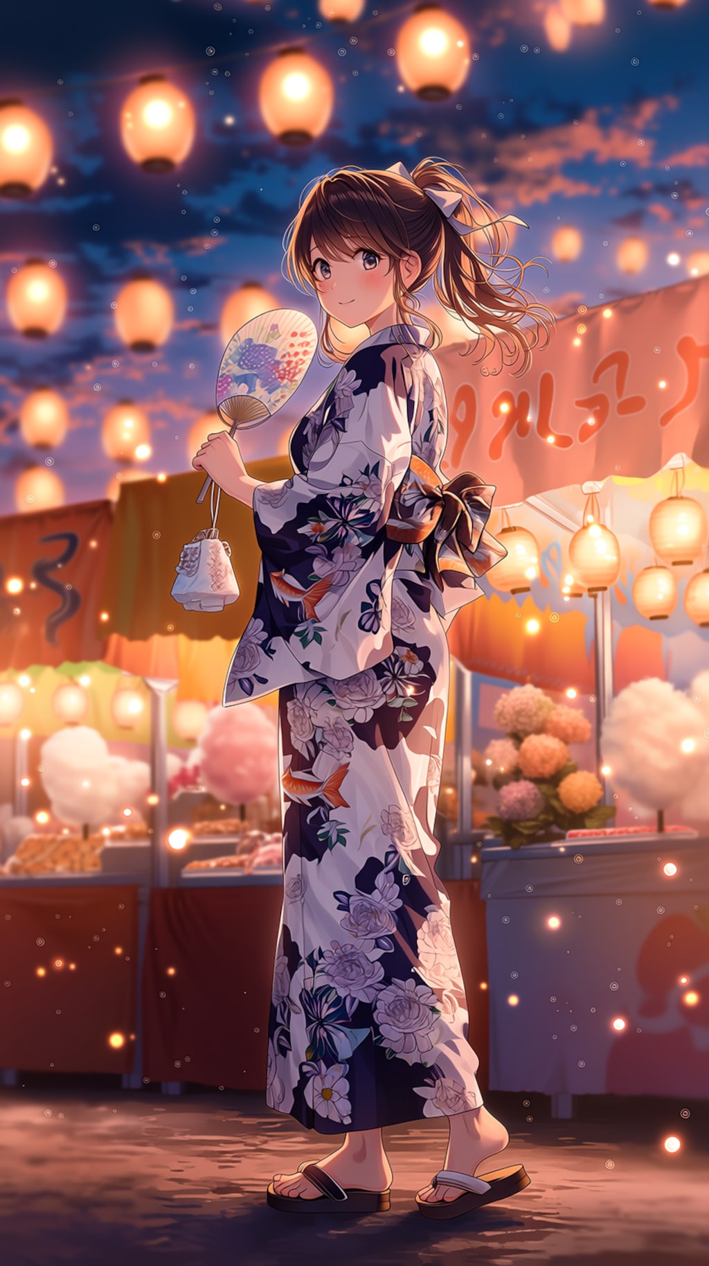 夏祭りの君
