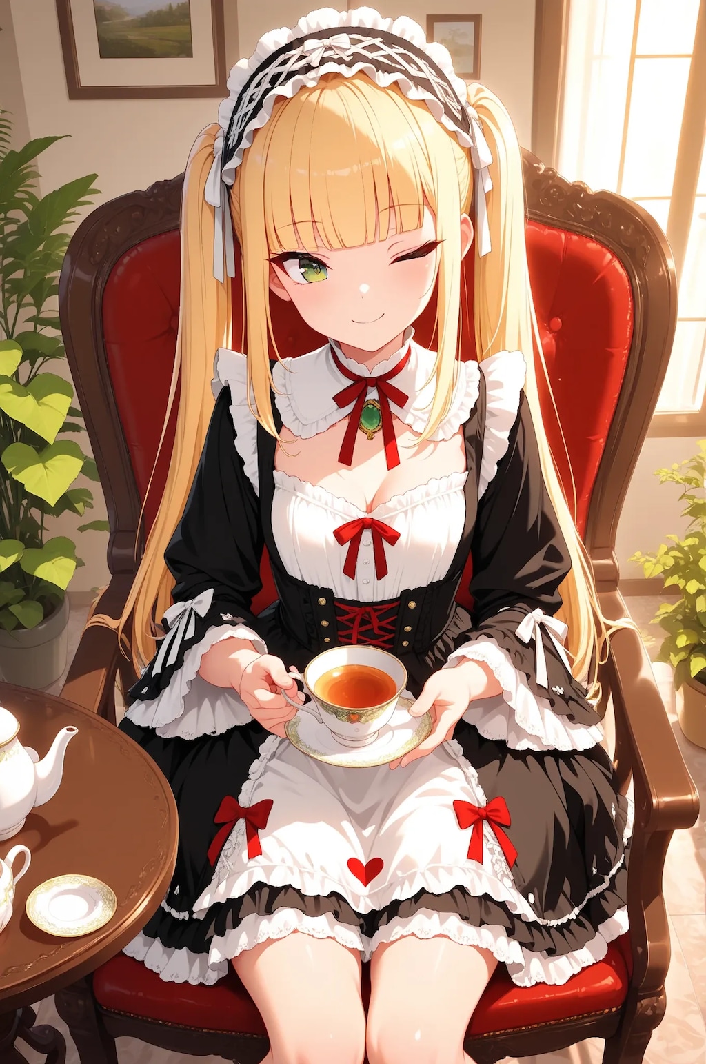 お嬢様のティータイム☕