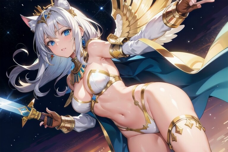 えちち猫耳ビキニアーマー天使ちゃん