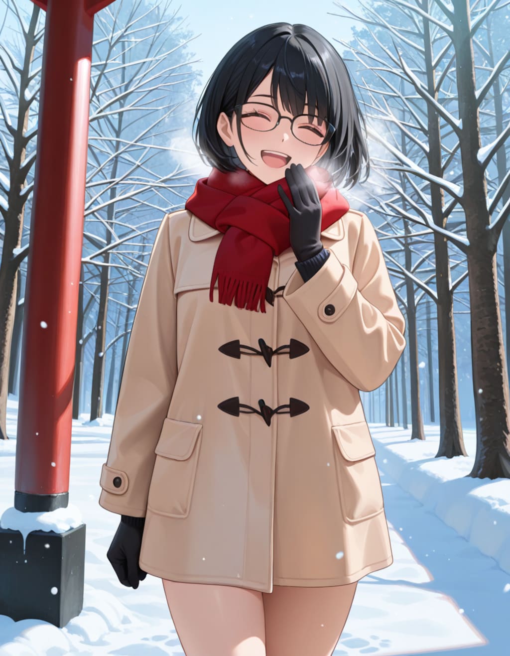 雪の日
