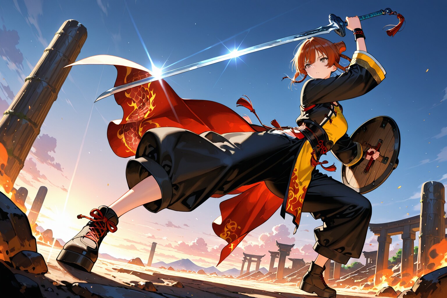 中華剣士 | の人気AIイラスト・グラビア