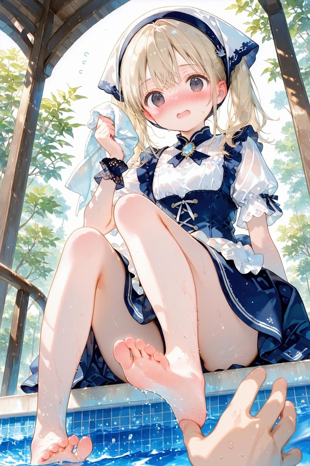 ボクが拭いてあげるゴボゴボゴボ💦