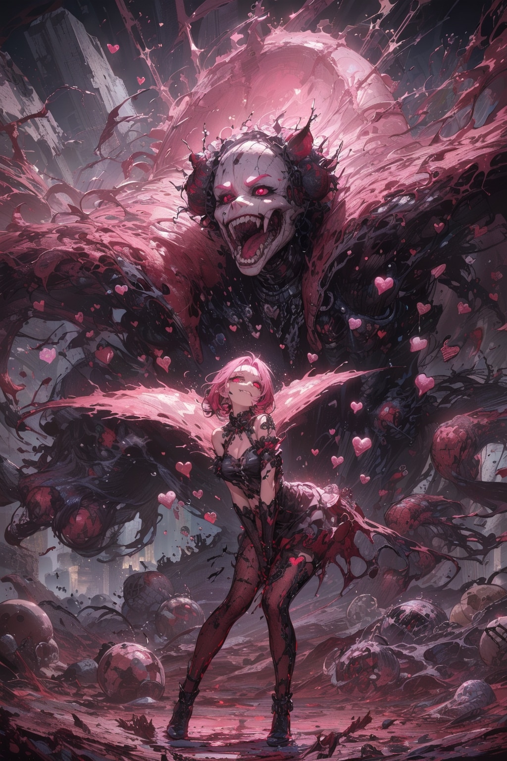 またまた増殖型アノマリィ(増アノちゃん) anomaly: ARACHNE--08を生成してみる