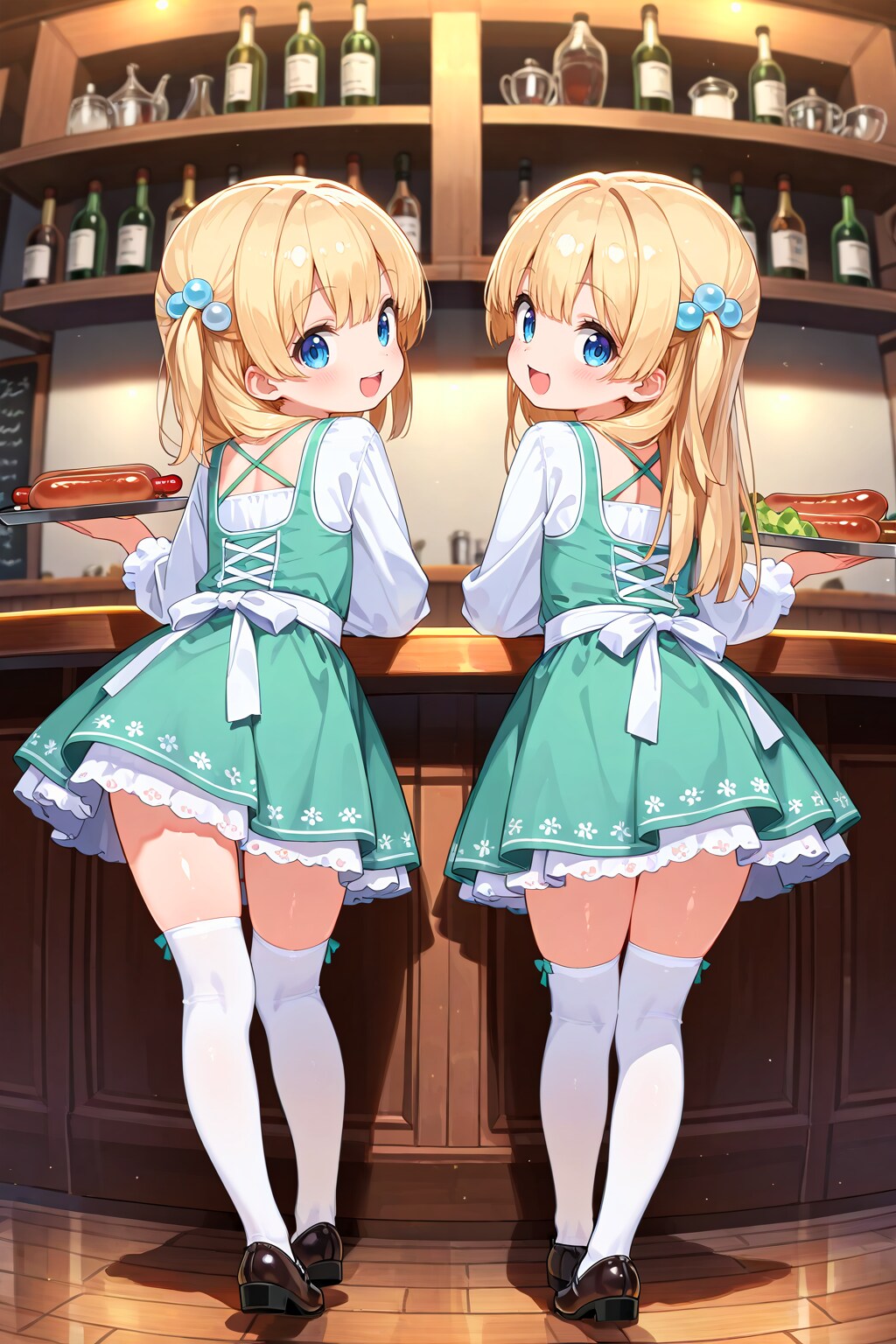 双子と言えばソーセージ