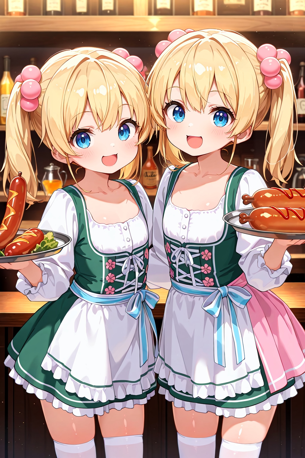 双子と言えばソーセージ