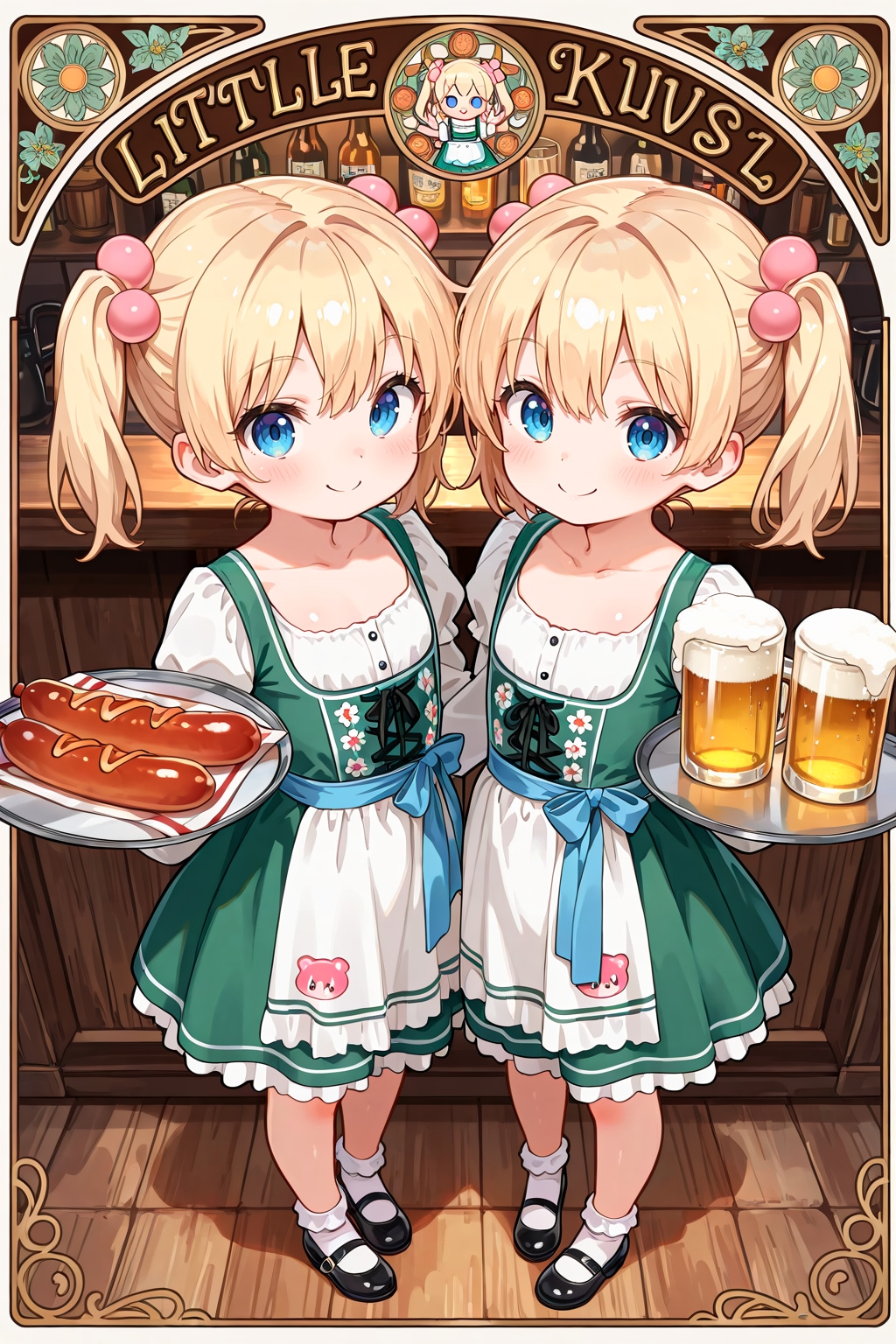 双子と言えばソーセージ