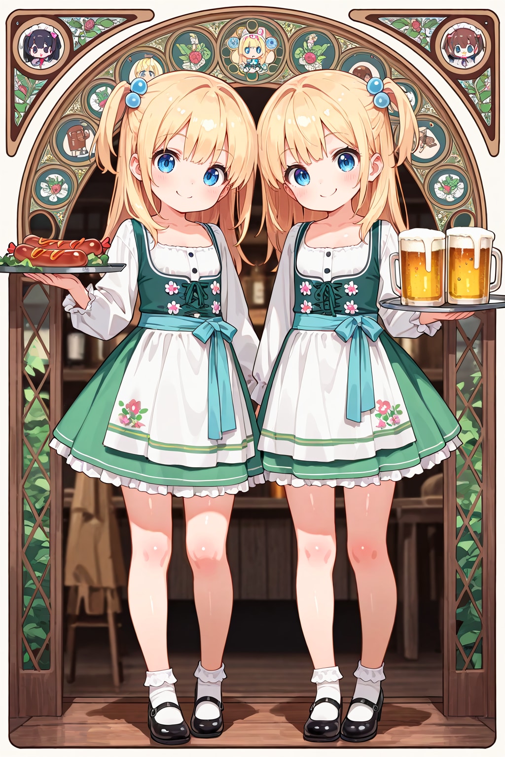 双子と言えばソーセージ