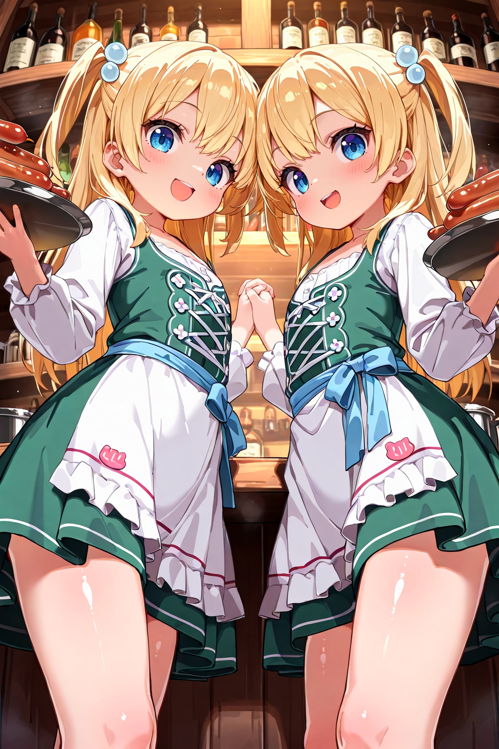 双子と言えばソーセージ