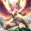 精霊　雷のハーピィ 2枚目