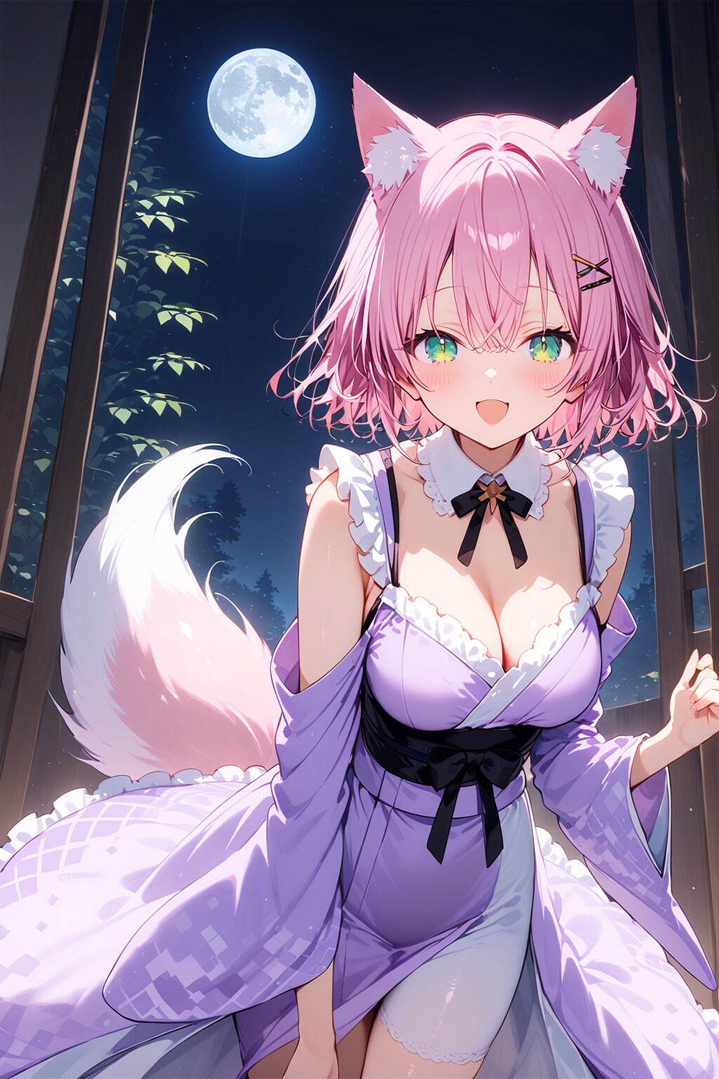 化け狐風な李々花 | の人気AIイラスト・グラビア