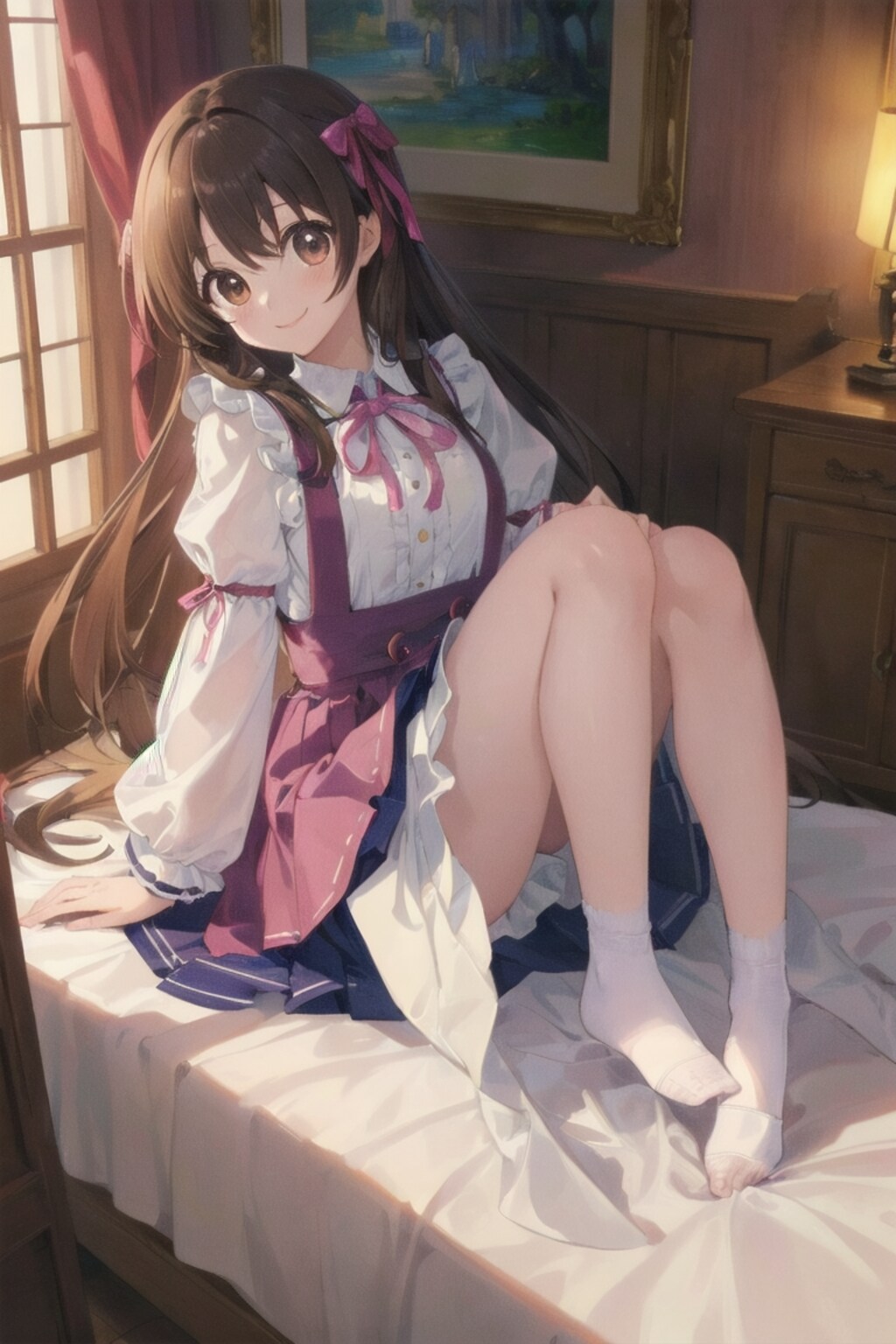 cute eye、愛華「不思議なスカート」