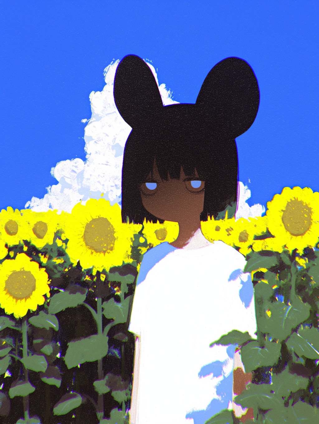 不穏なひまわり