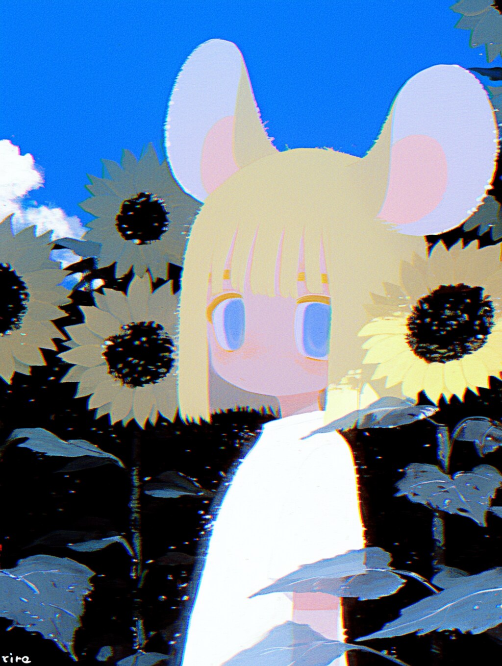 不穏なひまわり