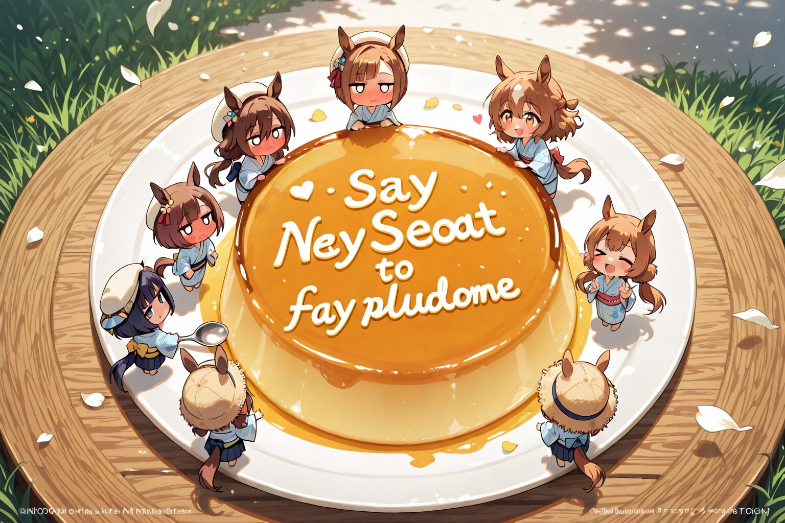 (ちちぷい投稿)への、ちびちゃん達へ うちの子だけでは食べきらんから、おいで-。 | の人気AIイラスト・グラビア