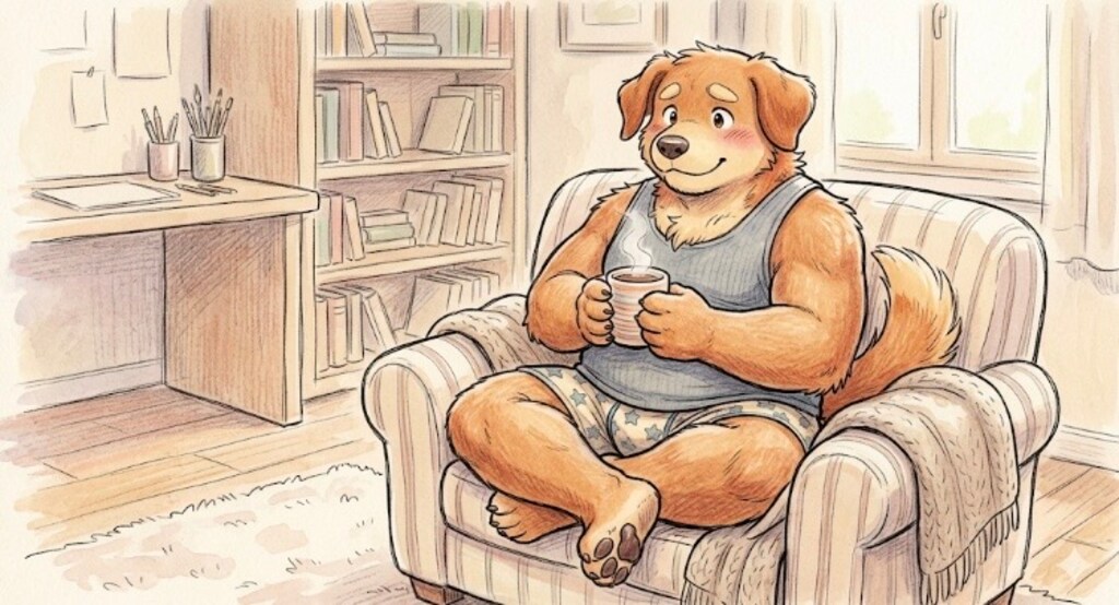 犬くんの部屋着
