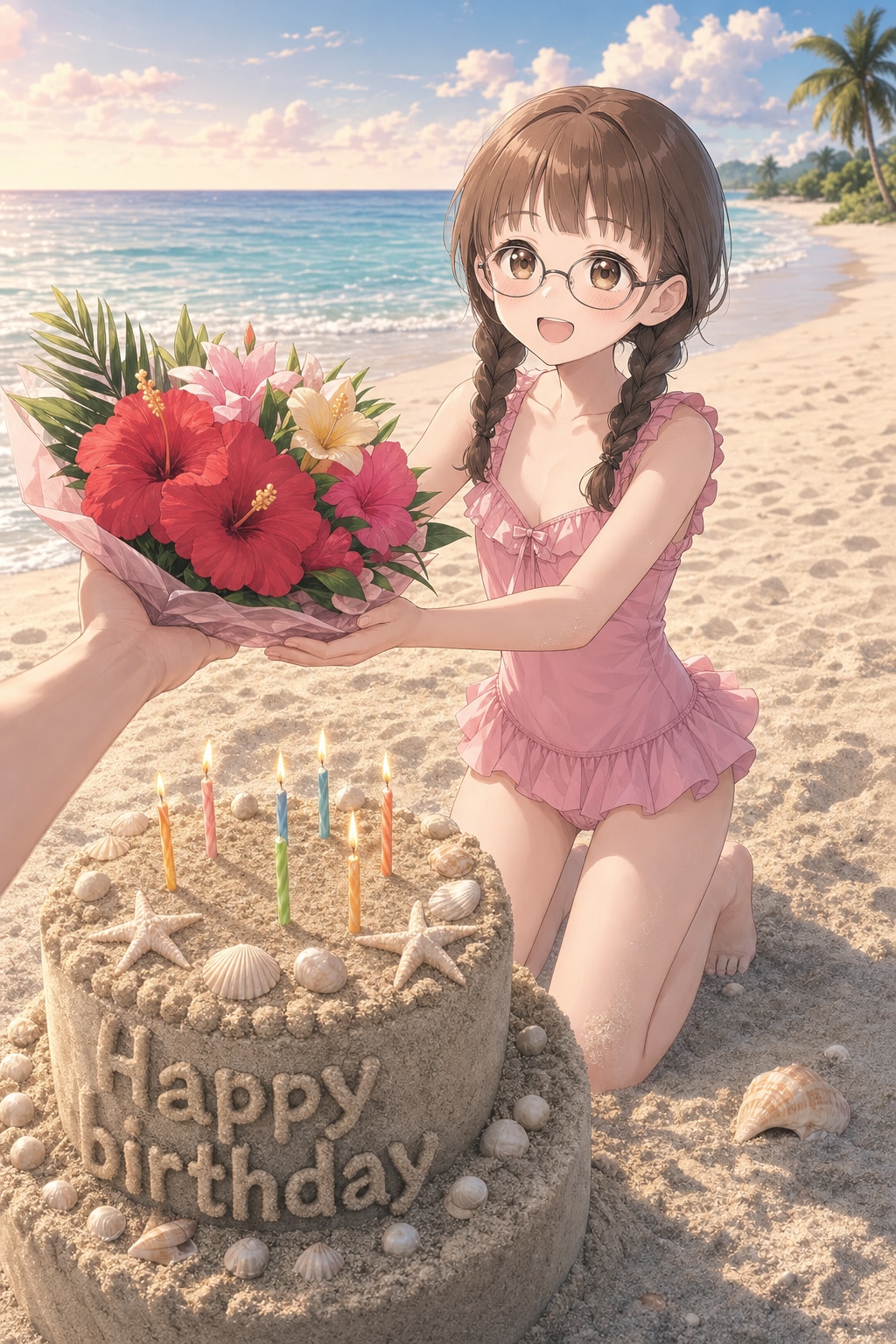 Happy Birthday委員長ちゃん！　～眼鏡三つ編み企画始まります～