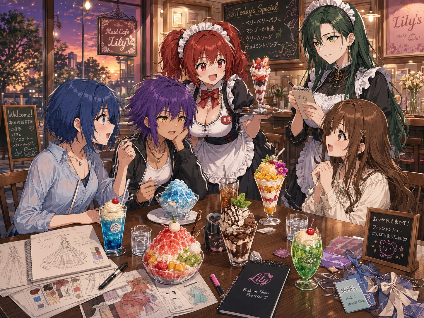 練習終わりの、ひんやりごほうびタイム