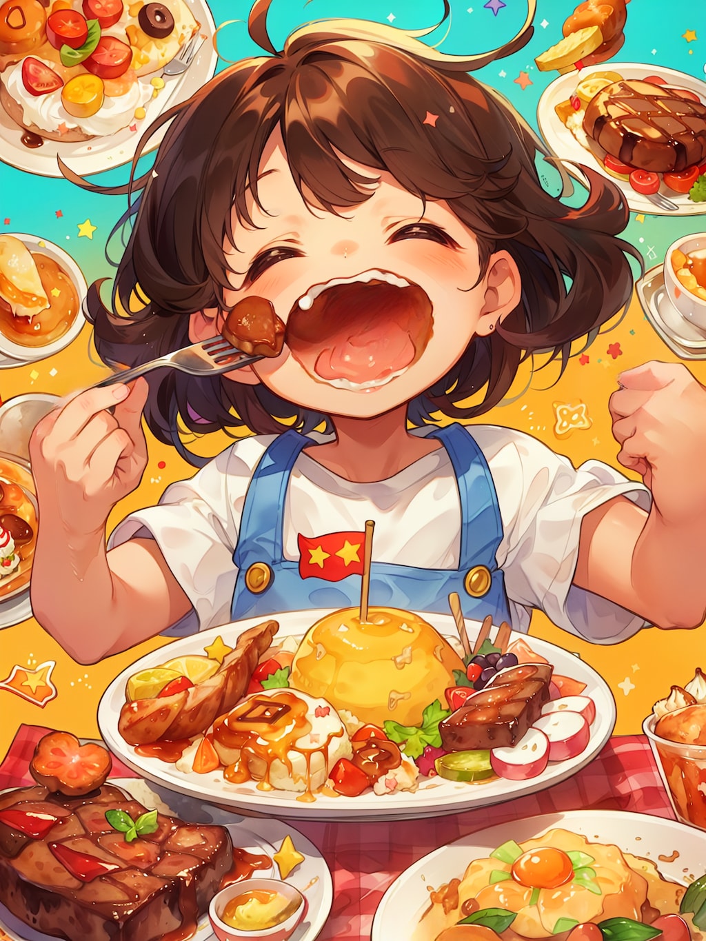 大ボリュームお子様ランチ