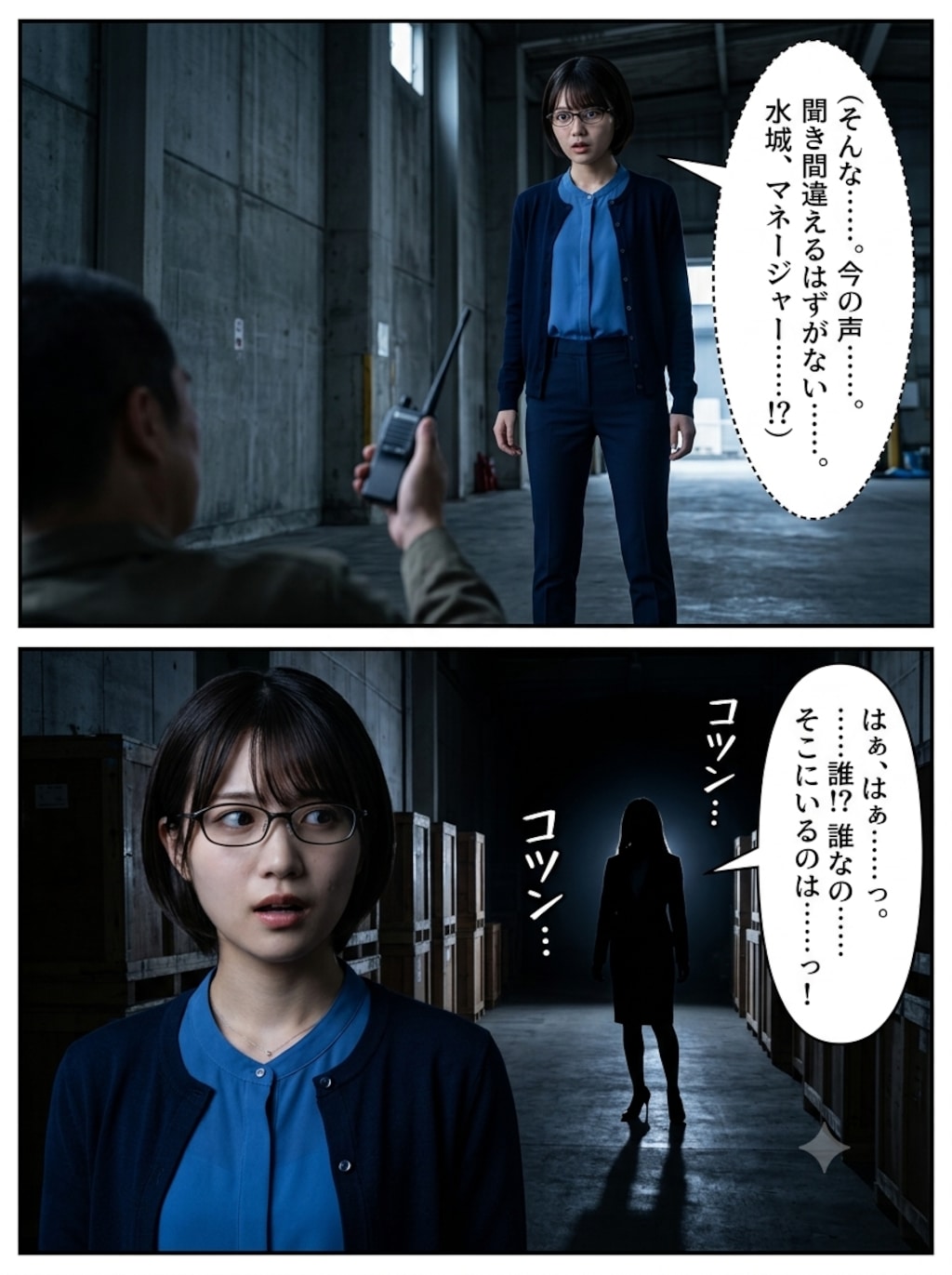 フォトコミックなPuni-Palletの3人