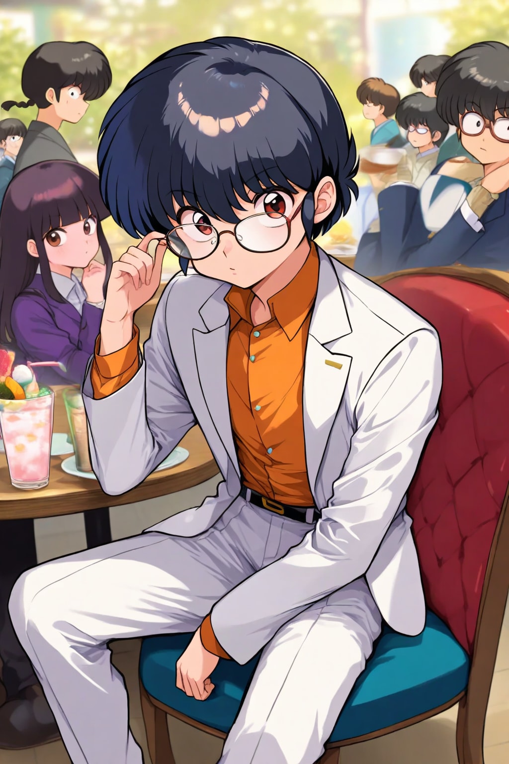 今日はダンディに…
