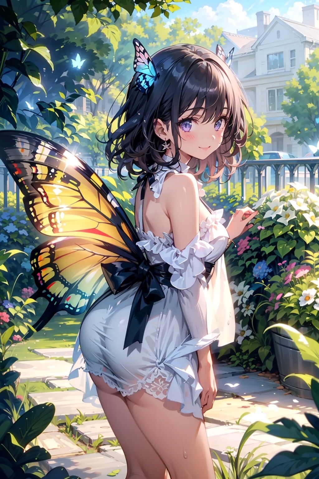 A Butterfly's Best Angle