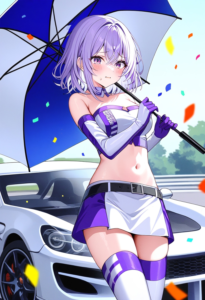 Days AI「レースクイーンの美少女　その２」